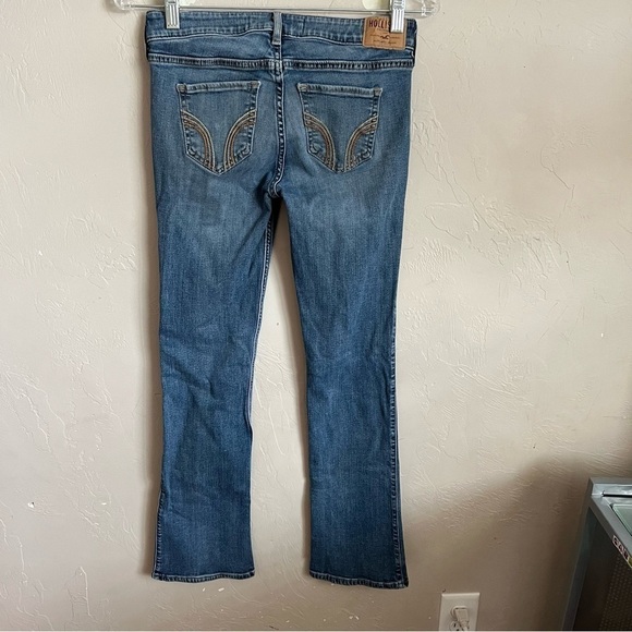 Hollister Boot Cut Short Denim Jeans - Picture 5 of 7